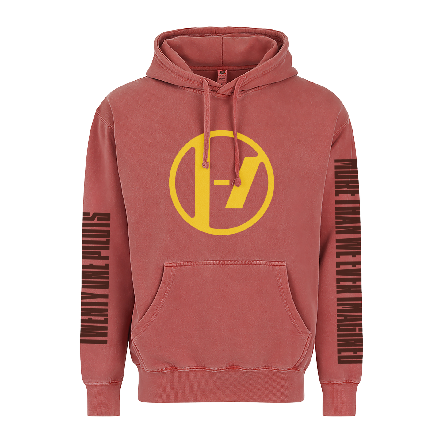 “IMAGINED” RED HOODIE