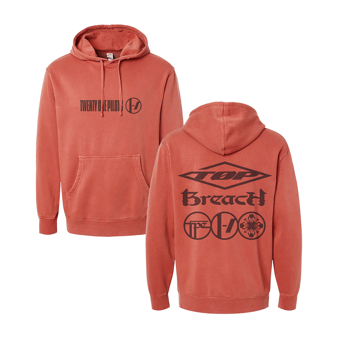 BREACH RED HOODIE