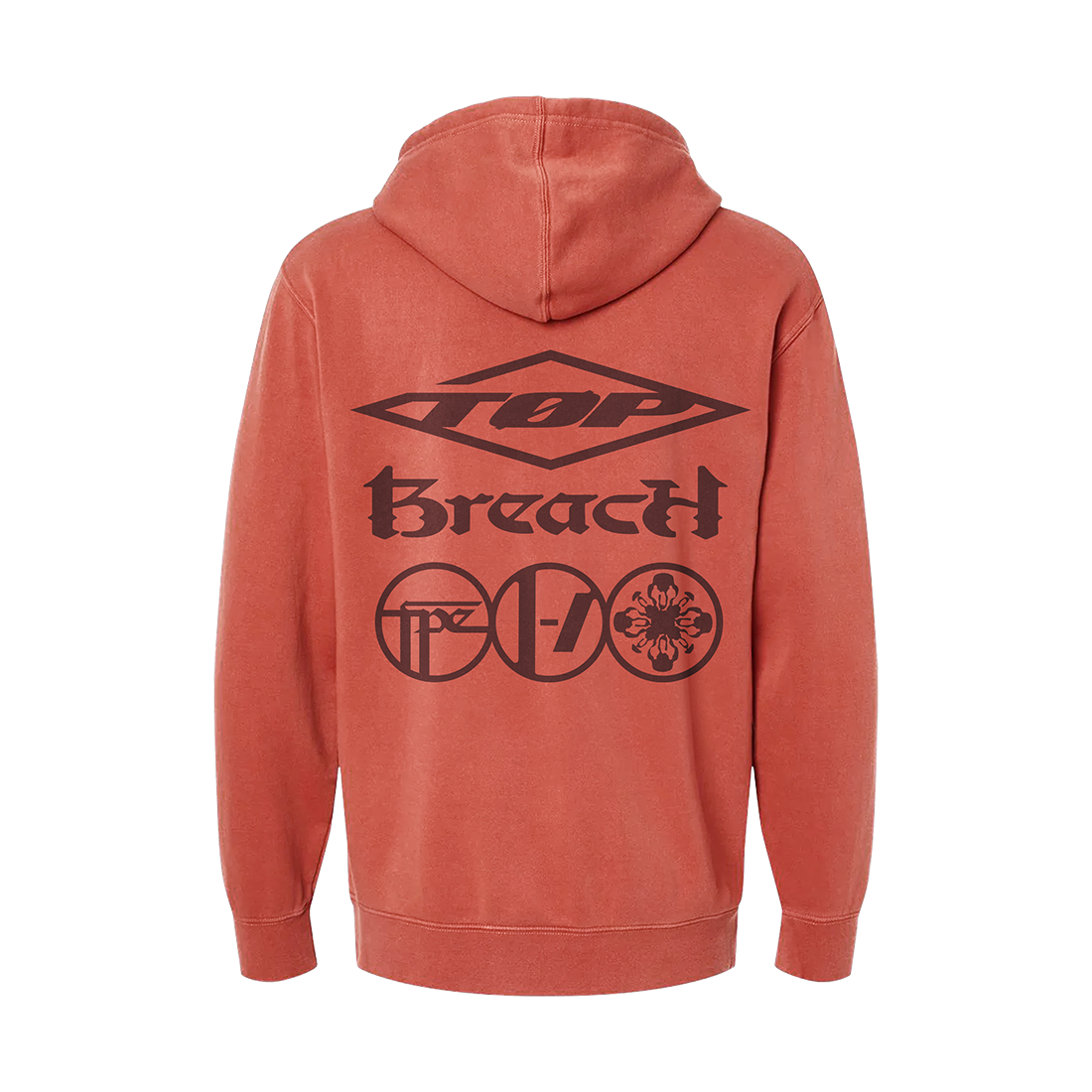 BREACH RED HOODIE