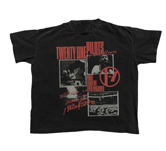 “IMAGINED” SCRIPT PHOTO TEE